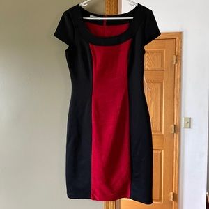 London Style collection black/red sheath dress   New with tags